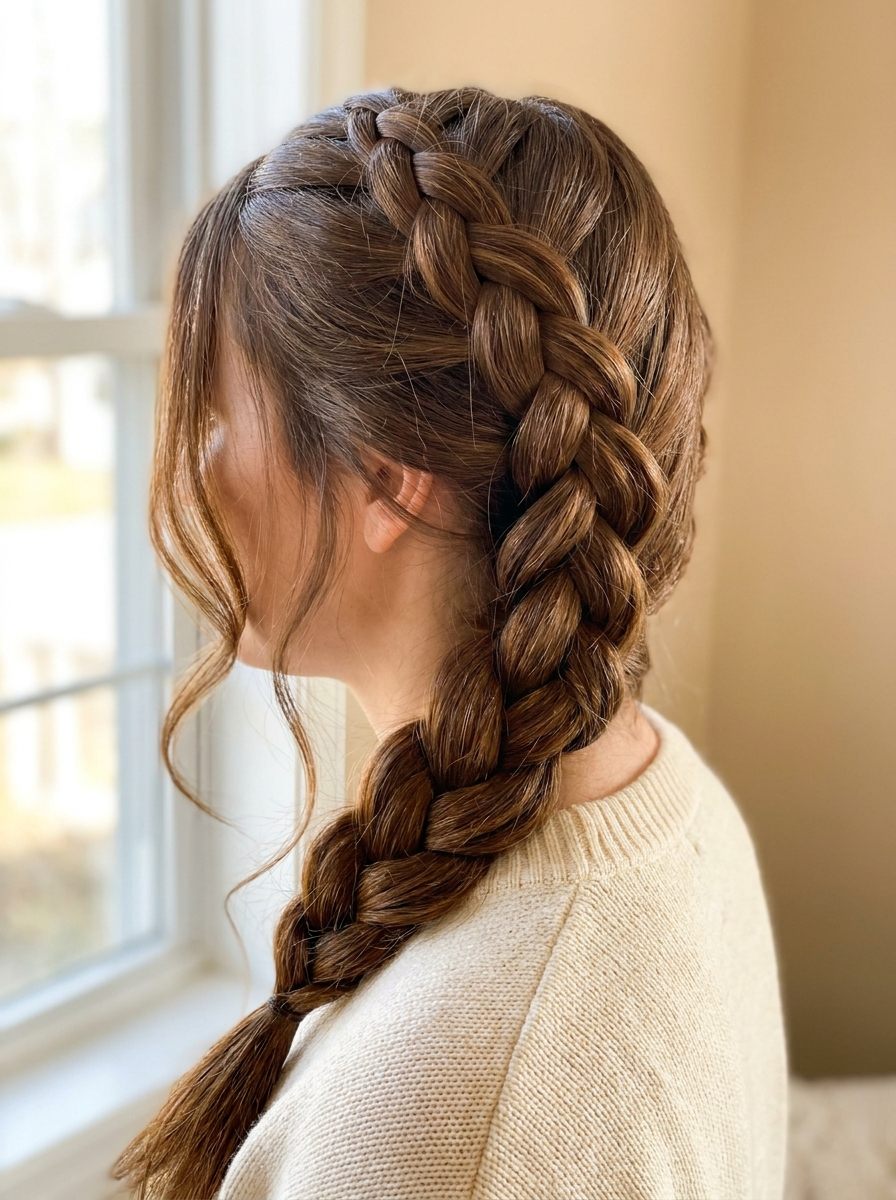 Dutch Braid - flechtfrisuren